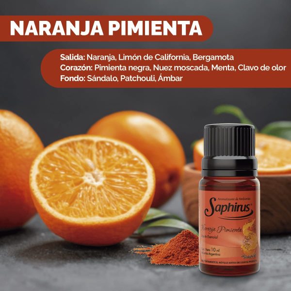 Aceite Esencial Naranja Pimienta - Imagen 2