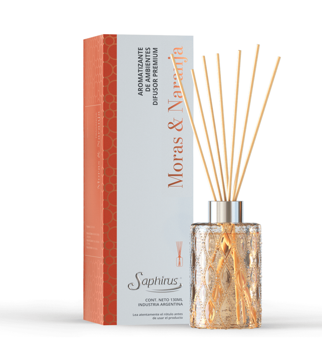 Difusor Premium Moras & Naranja