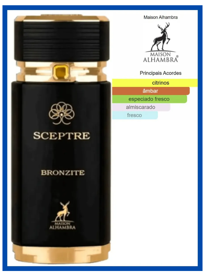 Maison Alhambra Sceptre Bronzite Edp 100 Ml Edp - Imagen 2