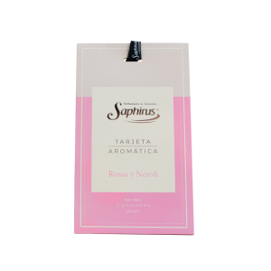 Tarjeta Aromática Rosas y Neroli