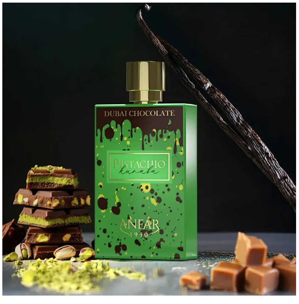 Anfar Dubai Chocolate Pistachio Kunafa Edp 80 Ml - Imagen 2